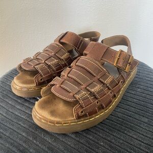 Brown Leather Sandals